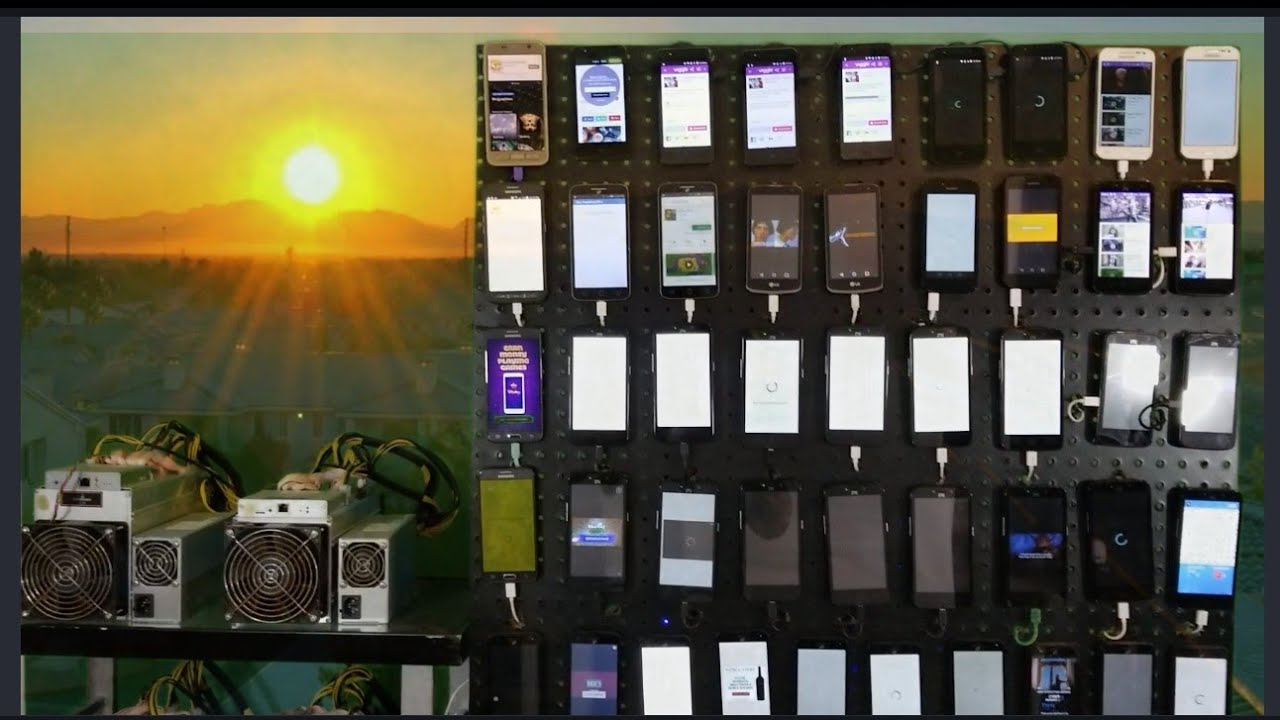 携帯電話ファーム - 24時間365日稼働して受動的な収入を2倍に